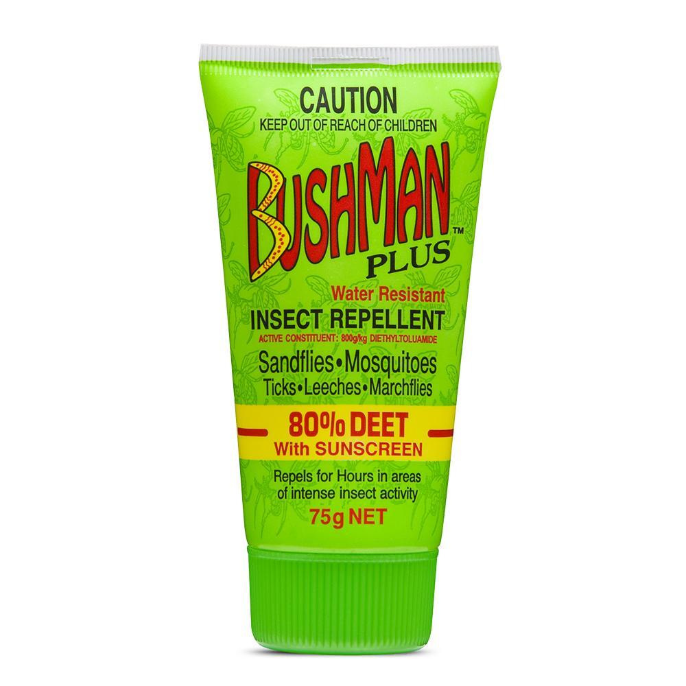 Bushman Plus Drygel Insect Repellent - 12-Pack 75G 80% Deet With Sunscreen #bp0075G