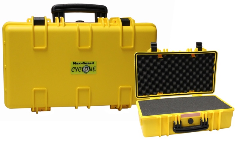 Max-guard Cyclone Series Deluxe Utility Hard Case - Yellow #Pthpc007-y