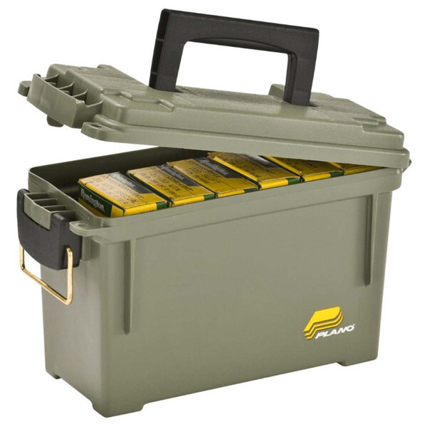 Plano Small Field Ammo Box Od Green - W Flip Top Lid For Easy Access #Pl131200