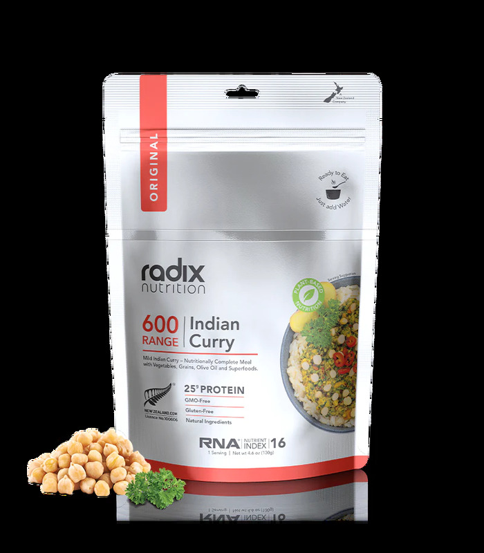 Radix Original V8.0 Indian Curry Meals - 600 Kcal 1 Serving #Rx118729