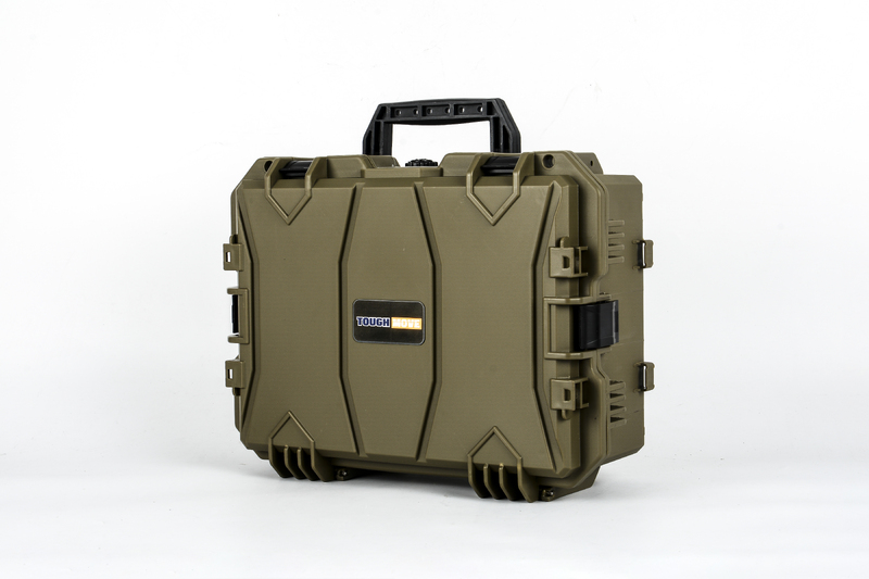 Tough Move Pistol Hand Gun Drone Heavy Duty Case - Stackable Storage #0818p Olive Green