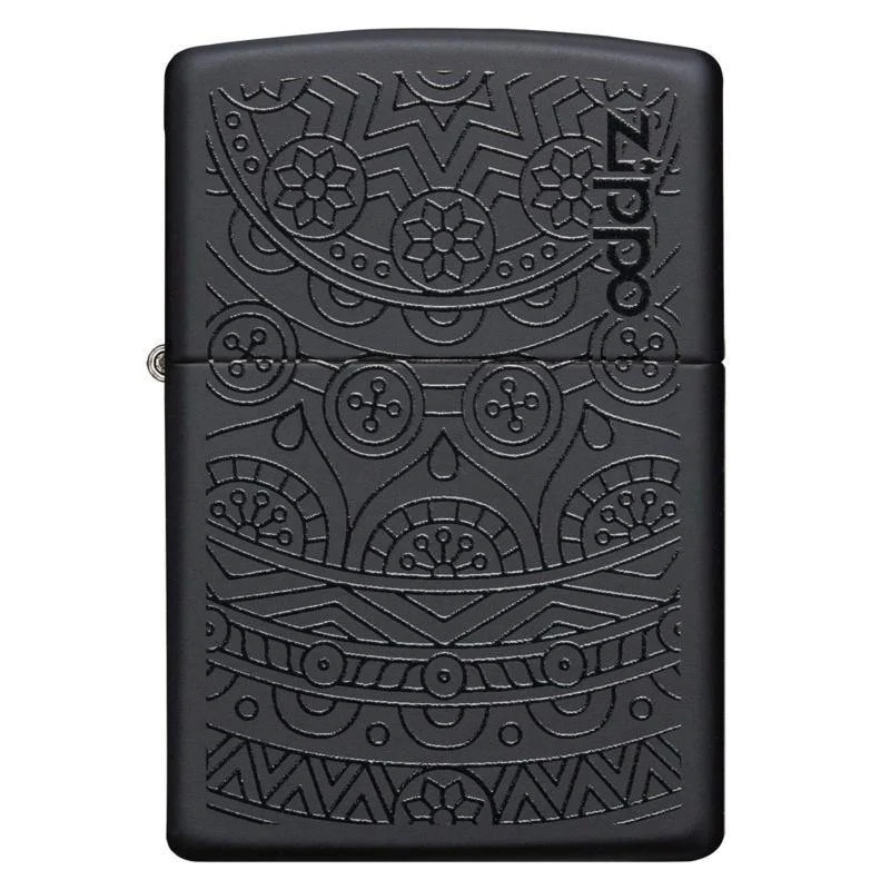 Zippo Swirl Pattern Block Lighter - Matte #93989