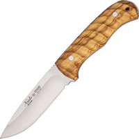 Nieto Coyote Tactical Hunting Knife Olive Wood Handle 11cm-14cm Blade W/ Sheath