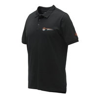 Beretta Broken Clay Competition Polo - Cotton Black #mp033-T1354-0999