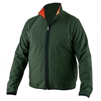 Beretta Men's Soft Shell Reversable Jacket Hunting - Green Orange Lightweight Nylon #Gu4c-5431-790