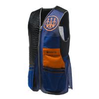 Beretta Sporting Vest Evo Shooting Gear - Blue & Black #Gt911t155305c6