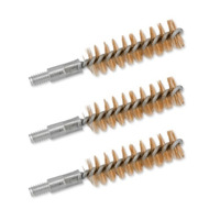 Boretech Benchmark Phosphor Bronze Brass Pistol Bore Brush - 40/41/10mm 3pk #Btbp-40-003