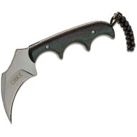 Crkt Folts Keramin Neck Knife 2.31" Blade - Polished Resin Infused Fiber Handles #Crkt2389