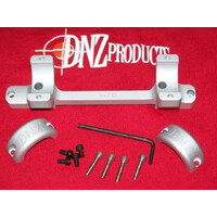 Dnz Howa Short Action 30mm Scope Tube Mount Sa  - Medium Silver #Dnz16300s