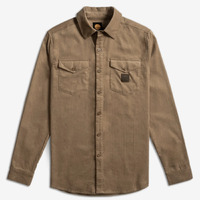 Desolve Cod Shirt Corduroy Fabric Regular Fit - Sand #Dsv123745