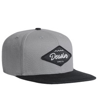 Desolve Diamond Snapback One Size Fits Most - Black/grey #9420030008288