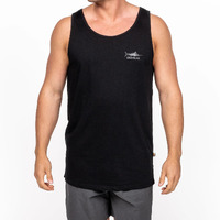 Desolve Audax Singlet Recycled Cotton Blend Grs Certified - Black #Dsv124533