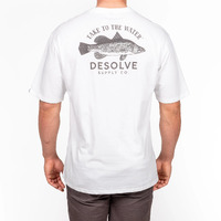 Desolve Barramundi Tee Recycled Cotton Blend - White #Dsv124589