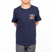 Desolve Crustacean Tee Kids Recycled Cotton Blend - Navy #Dsv124701