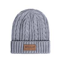 Desolve Rough Seas Beanie One Size Fits Most - Grey #9420030011103