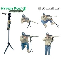 Smartrest Hyper Pod 3 Complete Kit - Shooting Monopod With Bipod #Srhp3-ck