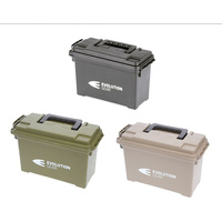 Small Ammunition Box Waterproof Ammo Case / Dry Box