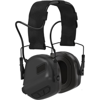 Earmor Electronic Earmuffs - M31 Plus Tactical Black #M31p-bk