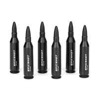 Epicshot Premium Metal Snap Caps - 243 Win 6pk Black #Es119107