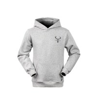 Hunters Element Alpha Stag Hoodie Premium Quality And Super Warm - Grey Marle #He123566