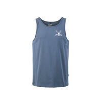 Hunters Element Red Stag Singlet - Dark Blue #Dark Be