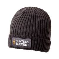 Hunters Element Rivet Beanie Warm Cap - Black #Rivet Bl