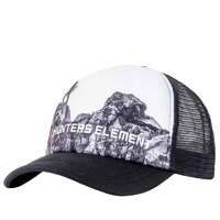 Hunters Element Mountain Man 5 Panel Snapback Trucker Cap - Black #9420030000367