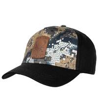 Hunters Element Red Stag Snapback Cap Curved Peak - Veil Black #9420030055497