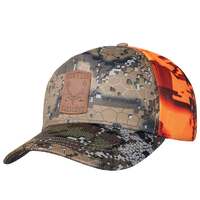 Hunters Element Red Stag Snapback Cap Curved Peak - Veil Fire #9420030055503