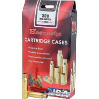 Hornady Reloading Rifle Unprimed Brass Cases .308 Winchester - 50 Per Box #H8661