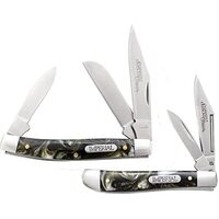 Imperial Schrade Folding Blade Outdoor Camping Knives - 2 Piece #impcom3Cp