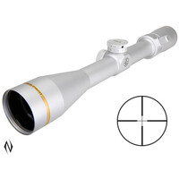 Leupold Vx-3hd Custom 4.5-14x40mm Cds-zl - Cerakote Matte Silver Duplex Riflescope #Le180619slk