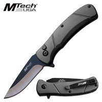 Mtech Manual Folding Pocket Knife - 6.75 Inches Overall #mt-1149Gy