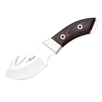 Nieto 11009 To Skin 27cm Steel Fixed Blade Knife Hunting Knives - Stamina Wood Handle #N-11009