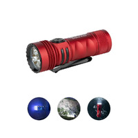 Olight Mini Edc Torch With White & Uv Light - 1200 Lumens #Seeker 4 Mini Red