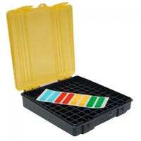 Plano Sturdy Hard Plastic Ammo Box 100 Rounds - Fitted For .45 Acp .40 S&w 10mm #Pl122700