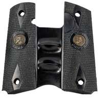 Pachmayr Signature Combat Pistol Grip W/ Finger Grooves 05008 1911 Excellent Qualities - Textured Checkered Black #Gm-g