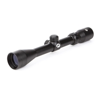 Pecar Optics White Carbon 3-12x40 Rifle Scope - Mil-dot  #P1-31240-md