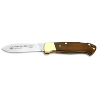 Puma Mini 240 Pflaumenholz Hunting Pocket Knife - Wood Scales #22 2398