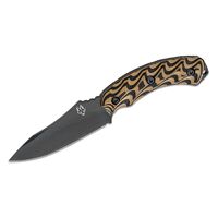 Southern Grind Jackal Fixed Blade 4.75" 8670m Black Drop Point Blade - Black/tan G10 Handle #Sg05070206-01