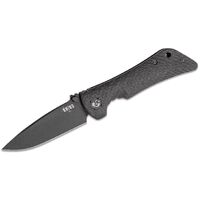 Southern Grind Spider Monkey Folding 3.25" S35vn Black Drop Point Blade - Carbon Fiber Handles #Sg06030208