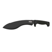 Sog Fari Kukri Sawback Machete 12" Blade Knife - Kraton Handle #Mc11-n