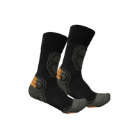 Spika High Quality Insulation Merino Wool Quick Dry Padded Pro-Hiking Socks - Black #fss-001