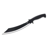 Schrade Delta Class Decimate Parang Machete 11.75" - Black Overmold Handles #Sch1182527