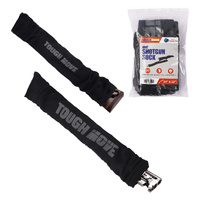 Tough Move Shotgun Gun Socks Silicone Treated 2pcs - 34x4 Inch And 22x4 Inch Black #Tmv120240