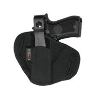 Uncle Mike's Super Belt Slide Holsters - Black Size 1 Ambi #Um86010