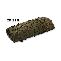 Xhunter Green/brown Reversable Camo Netting - 2M X 2M #00102