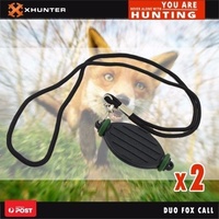 Bundle::10;2Pk Duo Fox Caller Mouth Predator Game Call Whistle Different Tone Fox Hunting